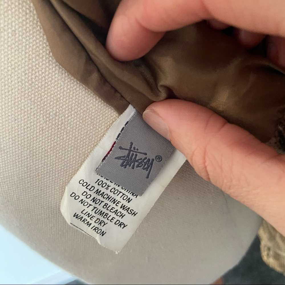 Stussy ladies 12 leopard biker military jacket Y2K - Picture 5 of 12